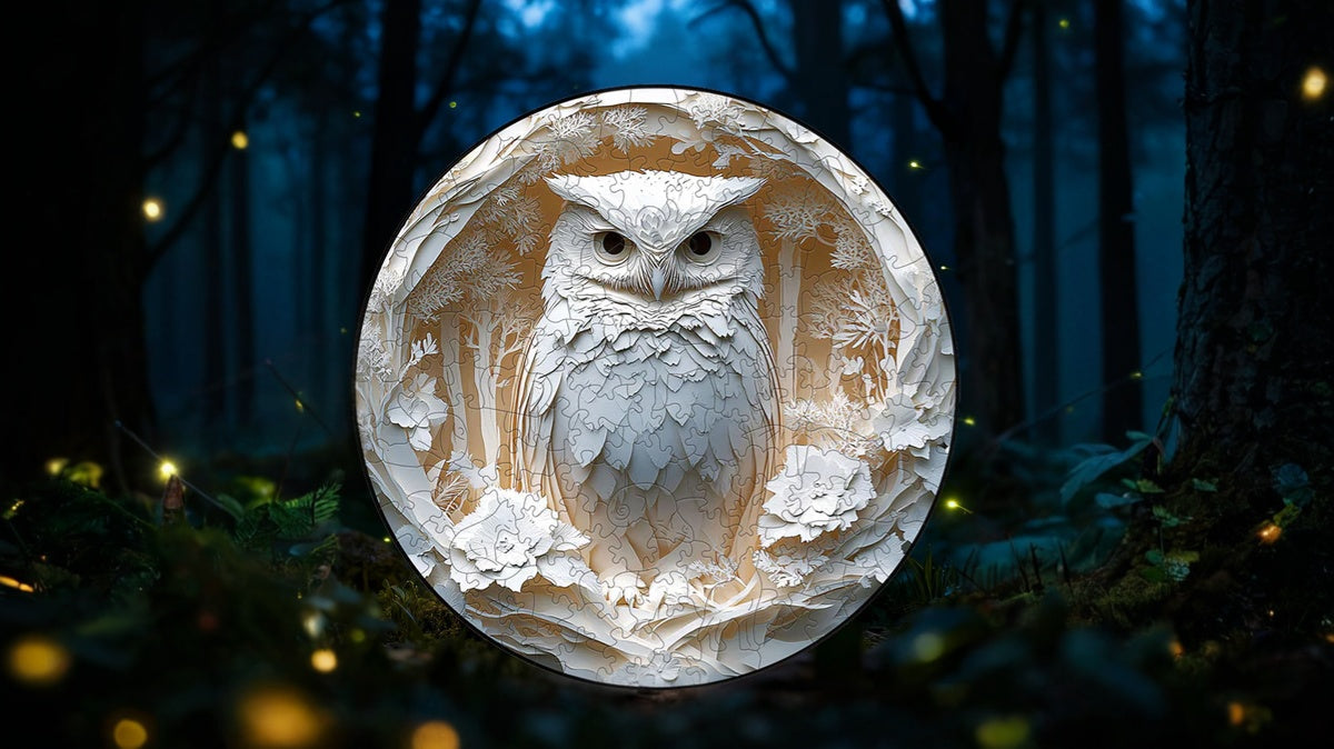 Sherum™ Luna Owl Puzzle