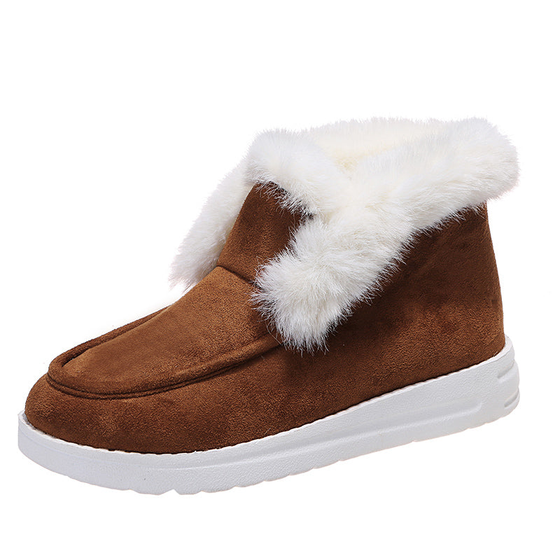 Ladies Warm and Comfortable Casual Snow Boots