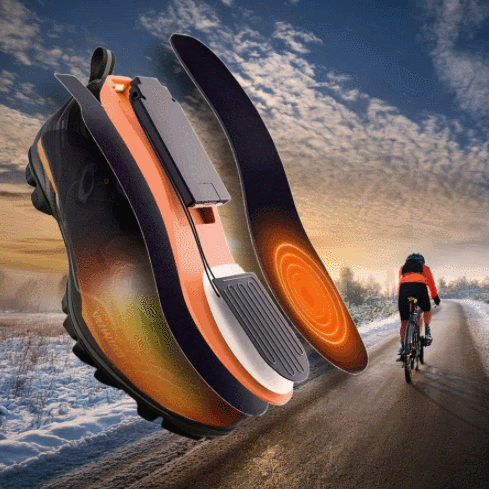 🔥FootEase Wireless Heated Insoles – Rechargeable Pain Soothing Heat for Plantar Fasciitis & Cold Feet